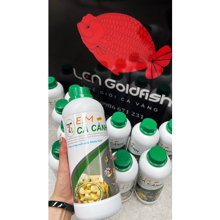 E.M Tỏi 1000ml - Tăng đề kháng tăng miễn dịch cho cá