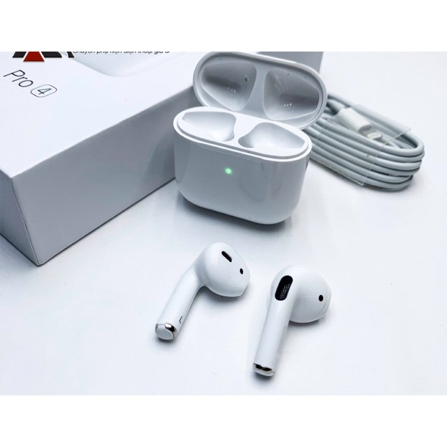 [Siêu Phẩm Aripod] ĐỊNH VỊ ĐỔI TÊN TAI NGHE ARIPOD MINI PRO 4, CẢM ỨNG BLUETOOTH 5.0 ÂM THANH CỰC HAY, ĐÀM THOẠI SẮC NÉT