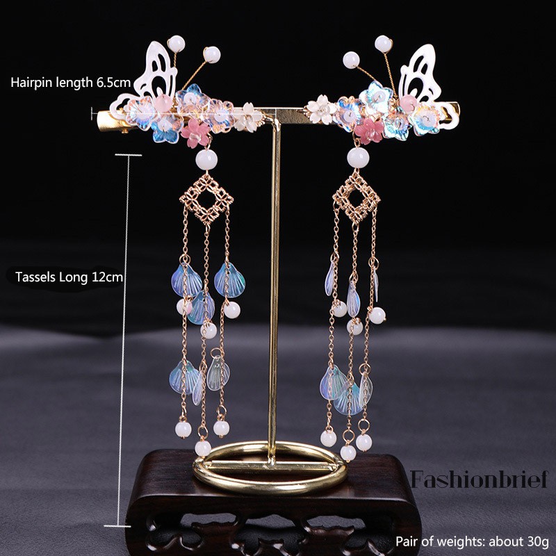 Kẹp tóc hình bông hoa phong cách cổ điển xinh xắn dành cho nữ