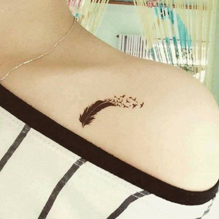 [MUA 1 TẶNG 1] Hình xăm dán lông vũ