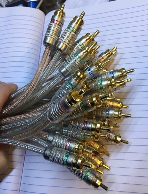 Jack (rắc)AV hàn dây có 3 màu MONTER( đơn giá 1 chiếc) | BigBuy360 - bigbuy360.vn