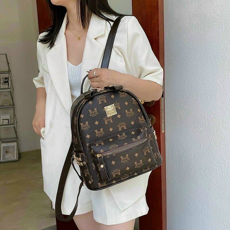 Balo Học Sinh Chữ M Thời Trang Rộng Rãi Để Vừa A4