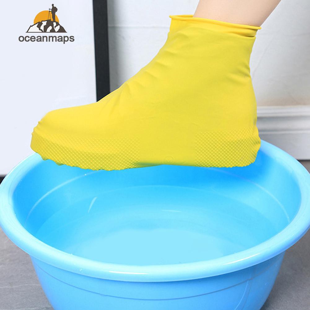 Bọc Giày Đi Mưa Bằng Silicone Chống Nước Chất Lượng Cao