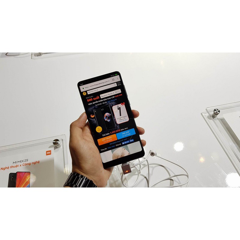 Điện thoại Xiaomi Mi Mix 2S (6GB/64GB) Mới 100% - Qualcomm Snapdragon 845 - Có Tiếng Việt Chính Hãng | WebRaoVat - webraovat.net.vn