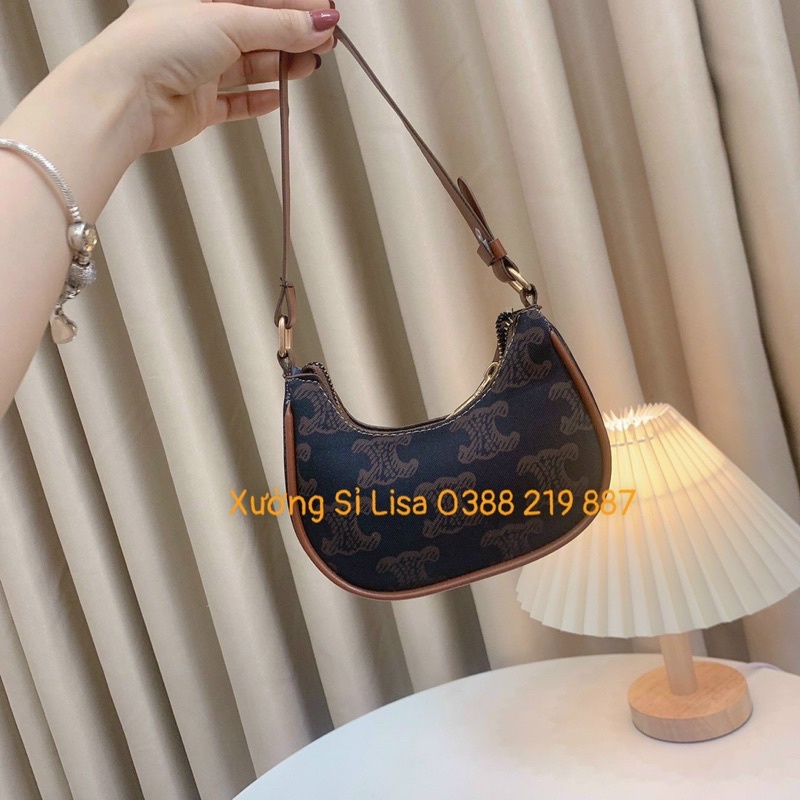 Túi Kẹp Nách Mini Vải Nhiều Hoạ Tiết Cho Bé Size 14 - MS352