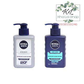 Sữa rửa mặt tạo bọt siêu mịn Nivea Men 100ml