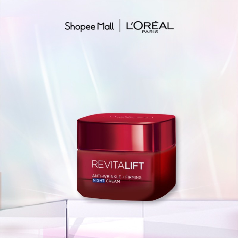 Kem dưỡng săn chắc da và giảm nếp nhăn L'Oreal Paris Revitalift ban đêm 50ml (kem đêm)