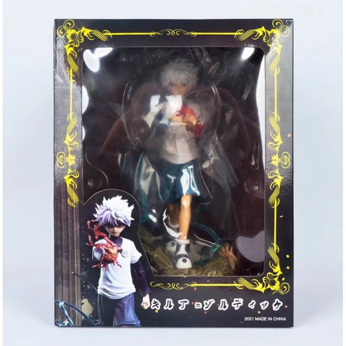 Mô hình Killua Zoldyck trong anime hunterr x hunterr 28cm