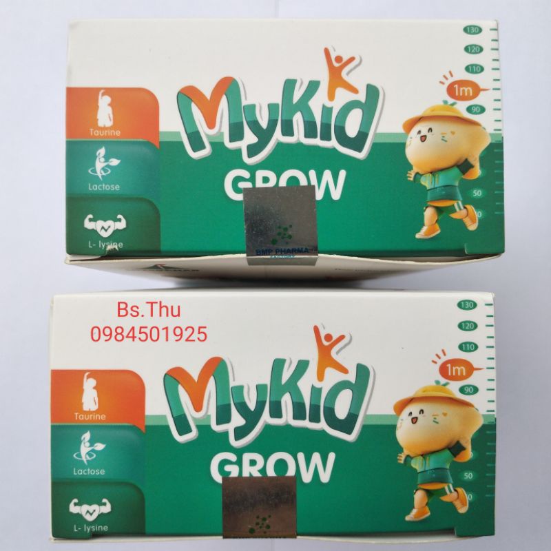 Thạch Kẽm Mykid grow bổ sung kẽm ZINC my kid grow, giảm chán ăn mệt mỏi, tăng sức đề kháng cho bé