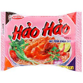 Mì tôm hảo hảo vị chua cay , vị gà vàng hsd t8/2020