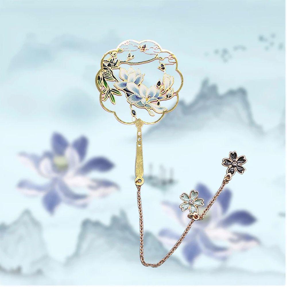 Bookmark Kim Loại Đồng Thau Nhiều Màu Sắc Phong Cách NORMAN Retro