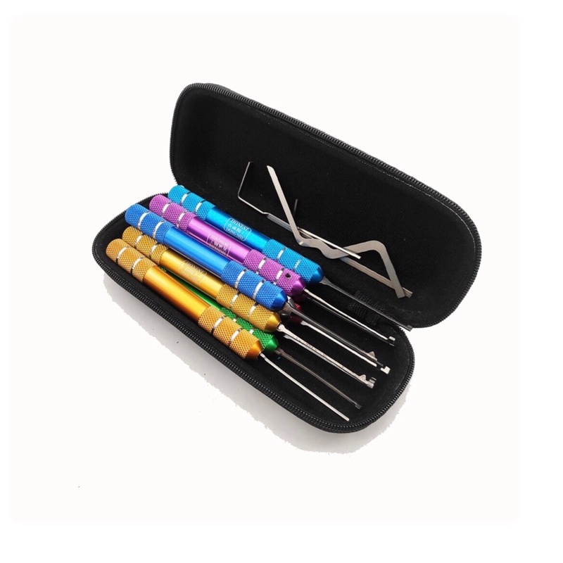 Bộ dụng cụ sửa khoá chìa khoan , chấm vi tính ( gồm 10 cây đá bi + 3 cây chịu gạt cao cấp )