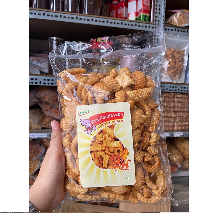 Snack Mực Thái Lan Gói 200G GIÒN RỤM