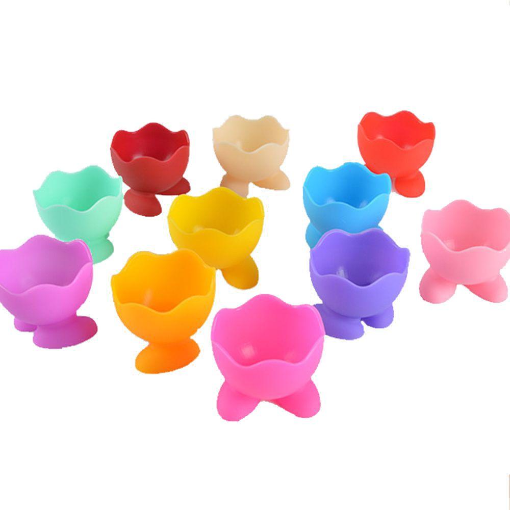 Giá Đỡ Mút Trang Điểm Bằng Silicon Hình Quả Trứng Chống Bẩn