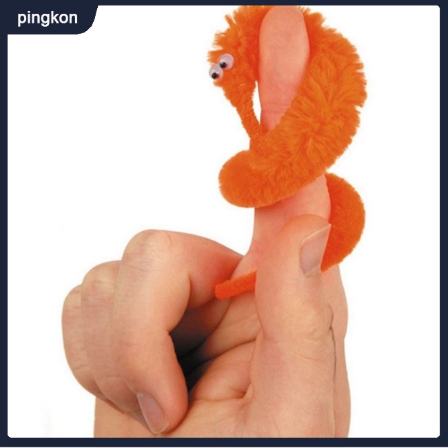 Đồ Chơi Con Sâu Nhồi Bông Nhiều Màu Sắc Dễ Thương