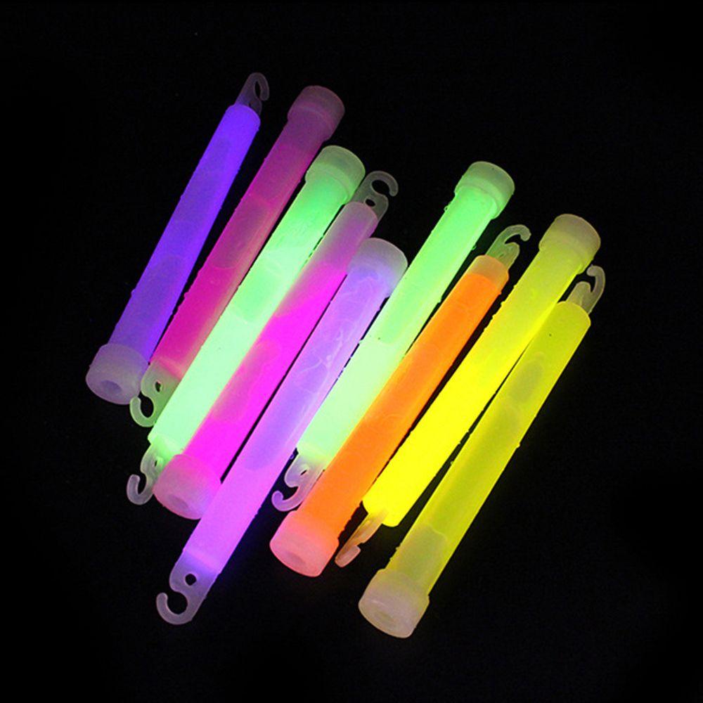 DANES Glow Sticks Children Gifts Kids Toy 6 Inch Chemical Fluorescence Waterproof Bright Glow Sticks Glow In The Dark Camping Outdoor Tool Fishing Lighting