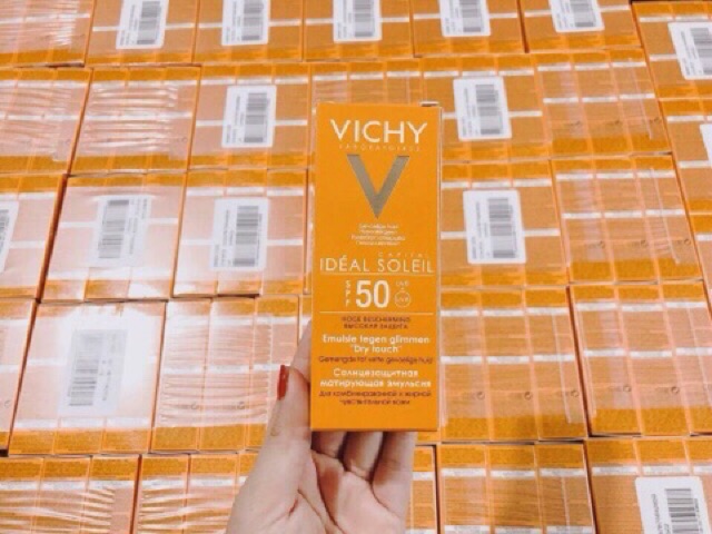 Kem chống nắng Vichy CAPITAL IDEAL SOLEIL SPF50 UVA/UVB☀