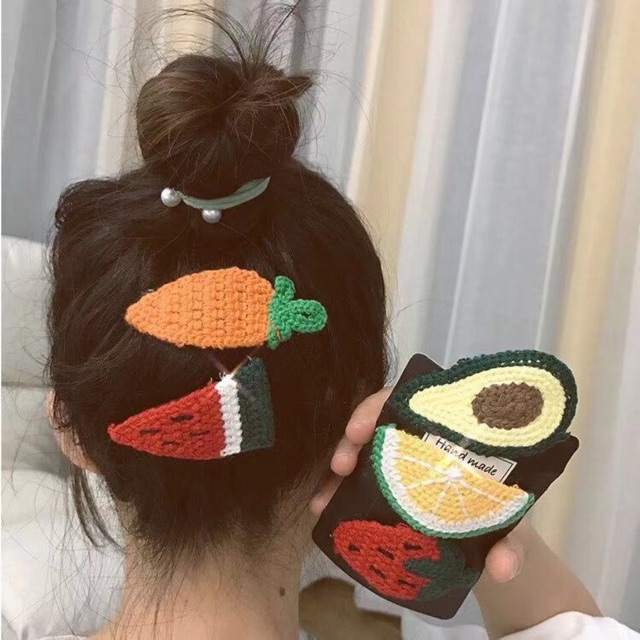 Kẹp tóc mái tóc con nhiều hình dễ thương