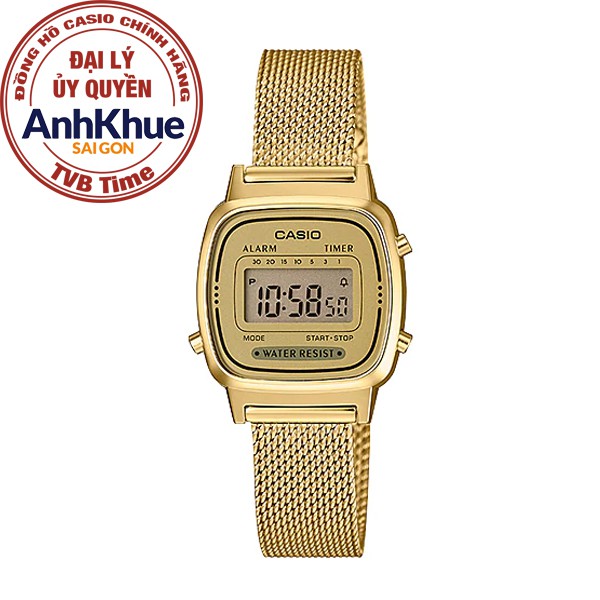 Đồng hồ nữ Casio Standard chính hãng Anh Khuê LA670WEMY-9DF