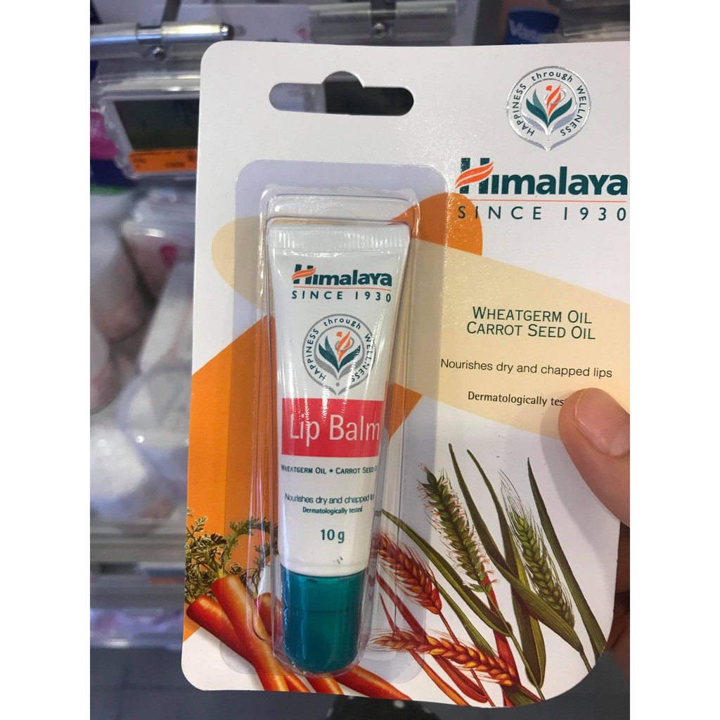 Son dưỡng môi HIMALAYA HERBALS LIP BALM - ảnh chụp thật 100%