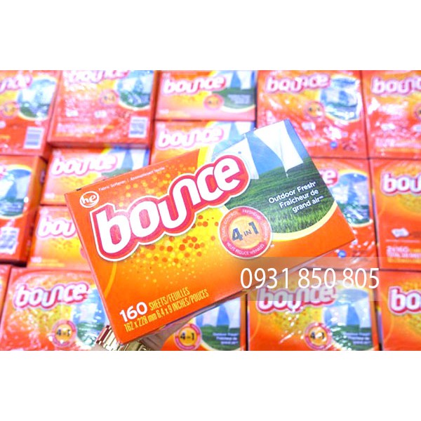 Khăn Giấy thơm Bounce 4 in 1