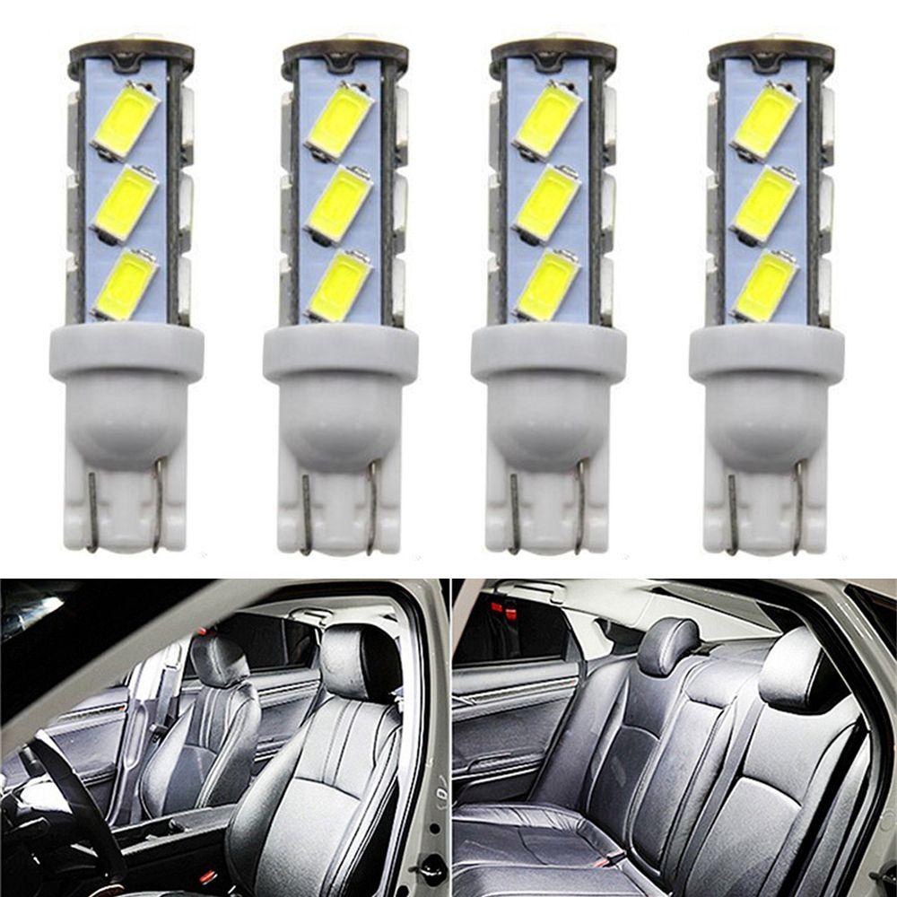 Set 4 Bóng Đèn Chiếu Biển Số Xe 12V 5630 13SMD COB