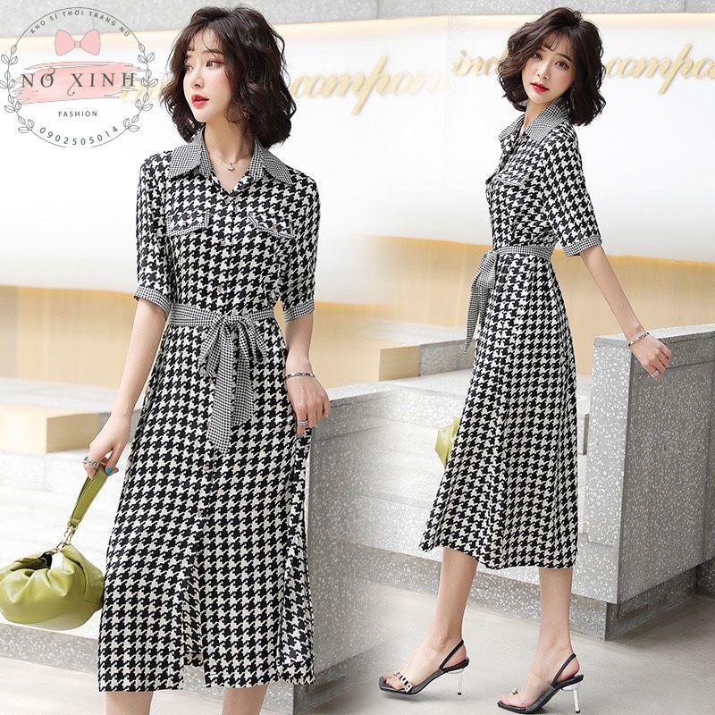 Đầm Sơ Mi Công Sở Dự Tiệc Cao Cấp Loại 1 Size M-L-XL-XXL (ảnh thật)