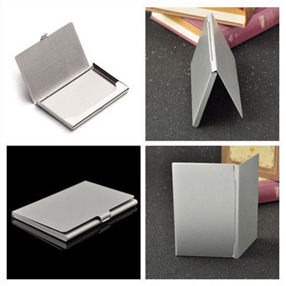 LANFY Holder Credit Box|Stainless Namecard Clip