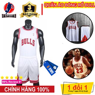 Quần Áo Bóng Rổ NBA - Bộ Quần Áo Bóng Rổ Chicago Bull (Full Size cho cả Nam và Nữ)