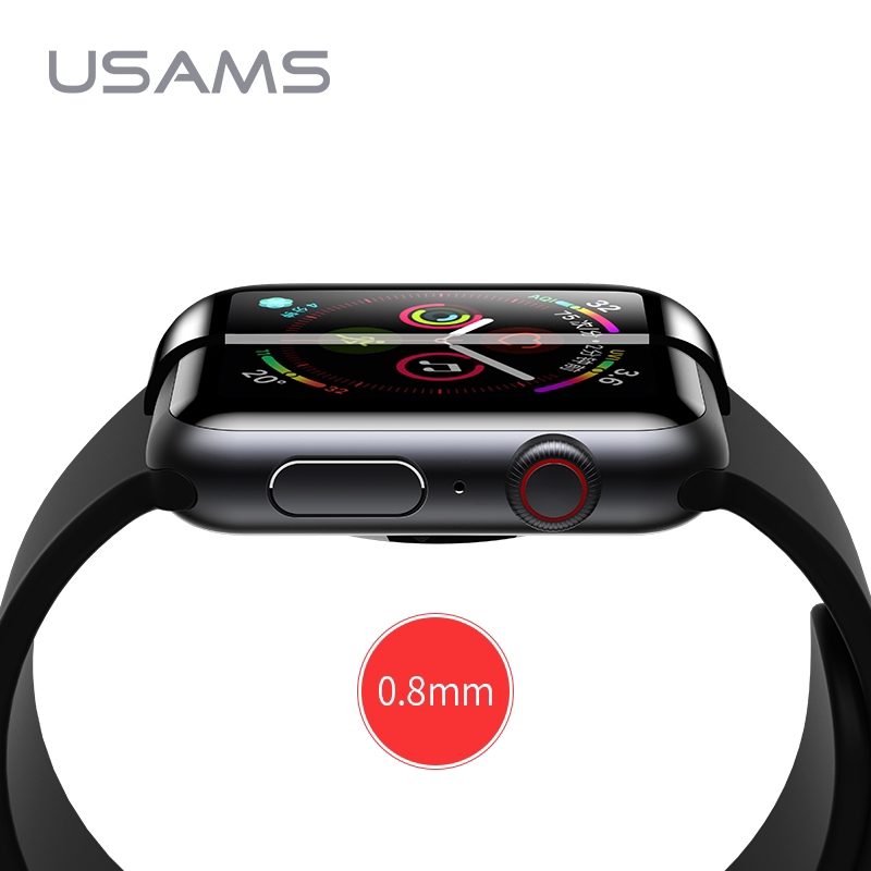 【Apple Watch Case】Ốp mềm bảo vệ mặt đồng hồ thông minh Apple Watch 4/5/6/se 40mm 44mm