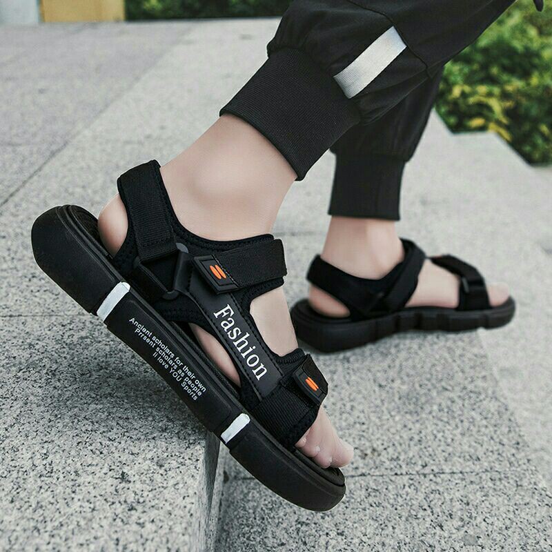 Sandal nam VIDEO  quai ngang fashion mới