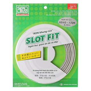 Ron lấp kín khe hở khung cửa ngăn bụi và giảm ồn Seal Boy 6040-GY 2.5m (xám)