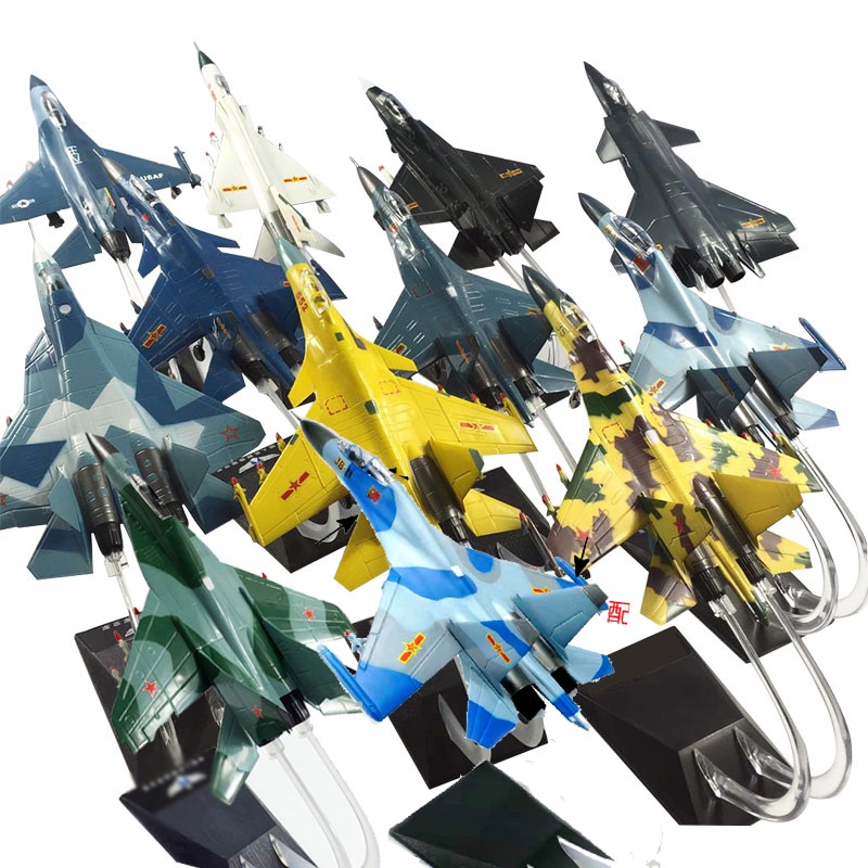 Mô Hình Lắp Ráp Máy Bay j-7 j-8 j-15 Su 27 Su 30 Su 31 Su 34 Su 35 j-20