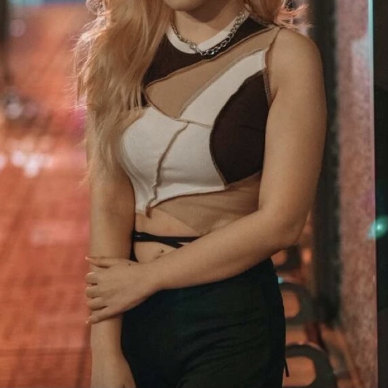 ÁO TANK TOP CROPTOP NỮ ÔM ĐƯỜNG KHÂU NHIỀU MÀU TRENDY PHONG CÁCH XINH GIÁ RẺ