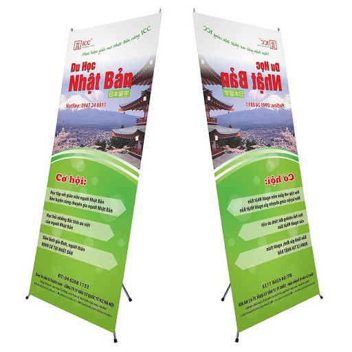 In standee theo yêu cầu khách hàng
