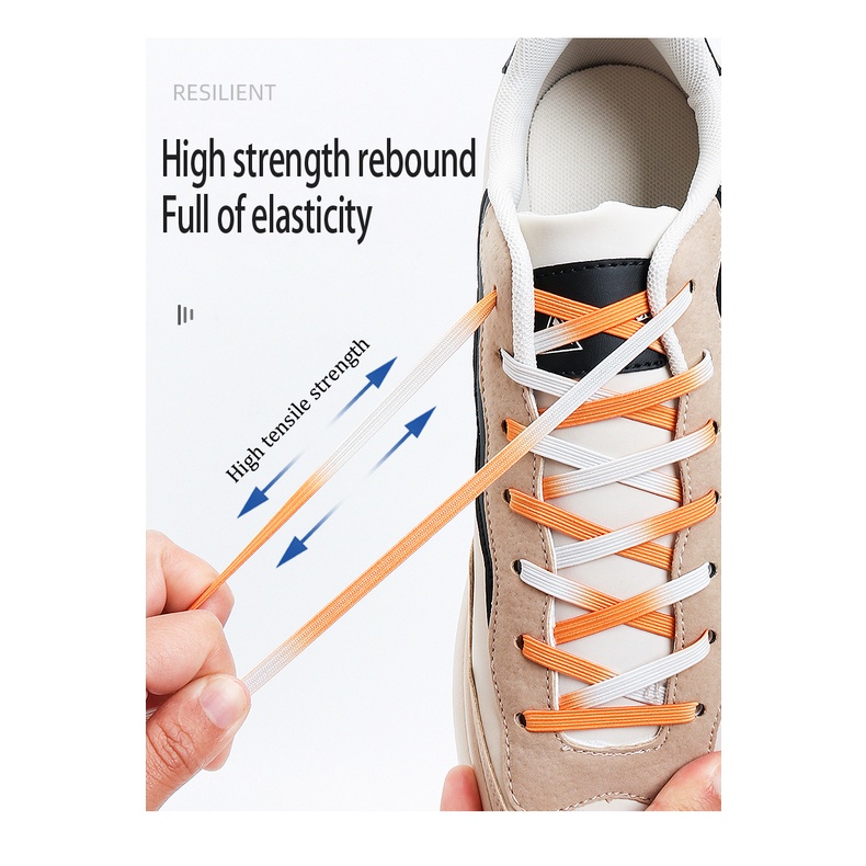 Dây Giày Co Giãn Không Cần Buộc Tiện Lợi Dành Cho Người Lớn