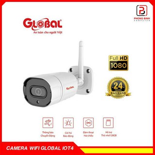 CAMERA IP WIFI 2.0 MEGAPIXEL GLOBAL IOT04 CHÍNH HÃNG - SỬ DỤNG NGOÀI TRỜI