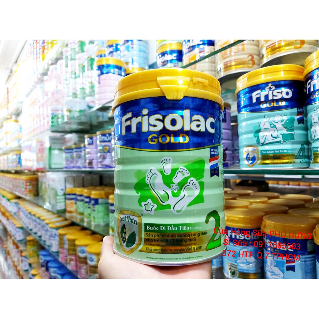 Sữa Frisolac lon 900g