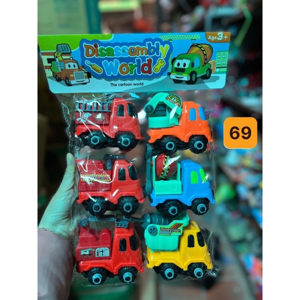 Túi 6 xe công trình