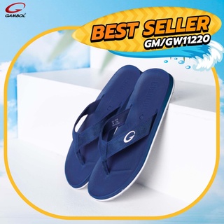 Dép kẹp xỏ ngón Thái Lan Nam GAMBOL 11220 – Xanh dương đậm – Hàng Chuẩn 100% Sản Xuất Thái Lan - NDT