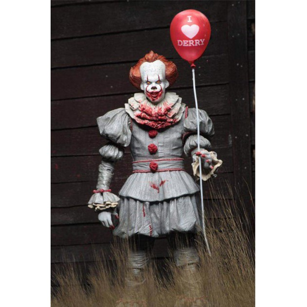 Neca Mô Hình Nhân Vật Chú Hề Pennywise 2017 Kích Thước 18cm / A43