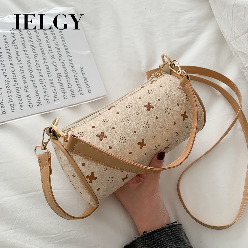 IELGY Túi Xách Hình Tròn Phong Cách Hàn Quốc Hợp Thời Trang