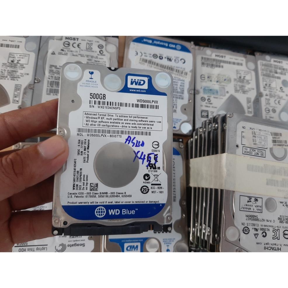 Ổ HDD 2.5'' LAPTOP BÓC MÁY 250G 320G 500G 1T và BOX new ĐÃ TEST OK - Hỗ Trợ cài win theo yêu cầu