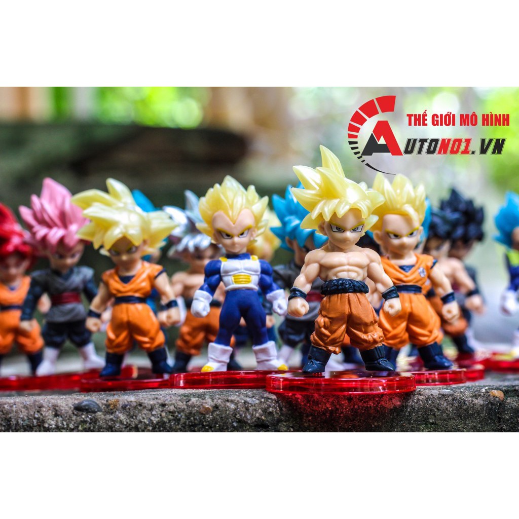 MÔ HÌNH NHÂN VẬT DRAGON BALL SET 21 CON 7CM 6913