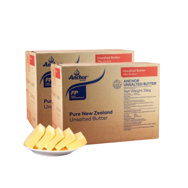 Bơ Lạt Anchor Khối Cắt Sẵn 0.5kg - TÁCH TỪ TẢNG 25KG