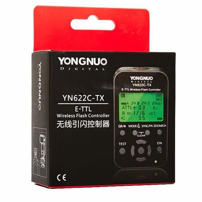 Trigger Yongnuo YN-622C - TX - E-TTL Wireless Flash Controller Canon