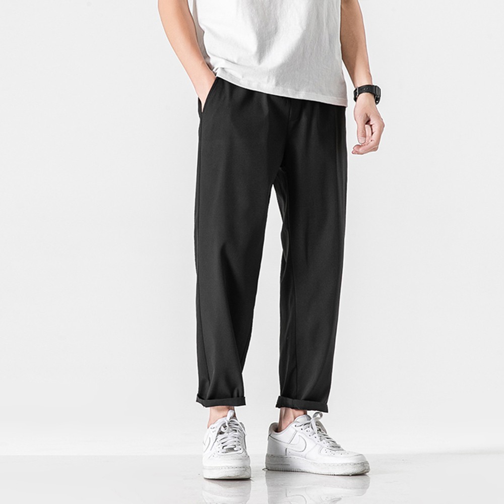 Quần Tây Âu Chinos Nam Dáng Baggy Trơn Đơn Giản 3 Màu Basic Dễ Mặc SEPTEMBERGIRL1989 JOGGER NAM 9000066C3 | BigBuy360 - bigbuy360.vn