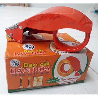 Dao Cắt Băng Dính dân Hoa - Dụng Cụ Cắt Băng Dính Đóng Hàng Tiện Dụng, Nhanh Chóng