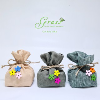 [Mừng Khai Trương] Túi thơm Lavender Handmade loại 1 hương thơm đặc biệt, Chống muỗi, Giúp giấc ngủ sâu, Khử mùi