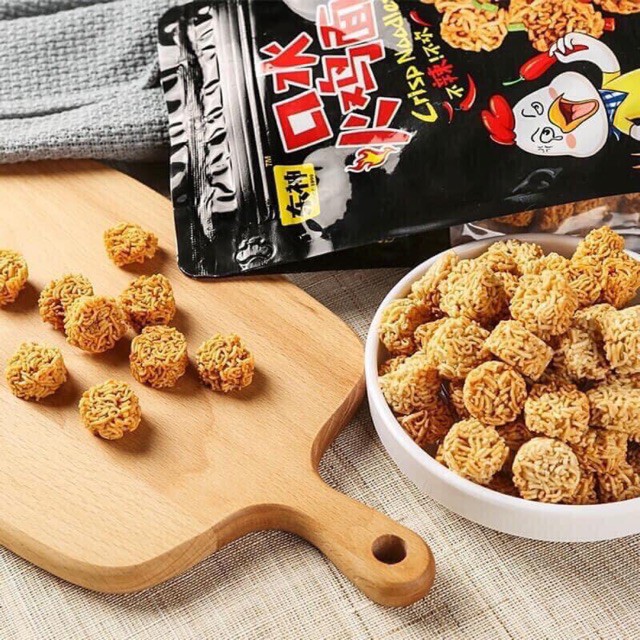 Mì tôm viên Mì tôm gà cay Thái Lan snack 38gMc Food đồ ăn vặt trung quốc